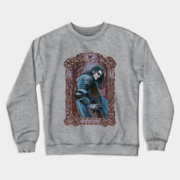 Dark Elf Crewneck Sweatshirt by BohemianWeasel